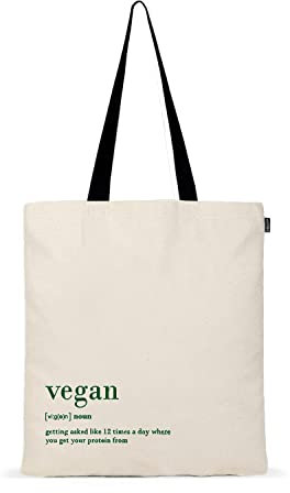 Eco Right Stoffbeutel, Tote Bag Aesthetic, Einkaufstasche Canvas Tragetasche & Stofftasche Damen