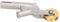 Heißluftschweißpistole Schweißdüse mit Rollen, 304 Edelstahllegierung Speed-Schweißdüsen Ersatz-Heißluftpistolen-Spitzen Geeignet für 3 mm/4 mm/5 mm Schweißdraht, 5 mm Standard-Schweißspitze