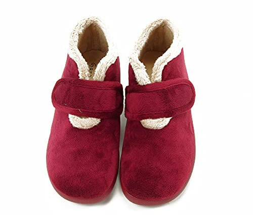 Garzón - Zapatilla CASA 3895-BUR para: Mujer Color: Burdeos Talla: 37