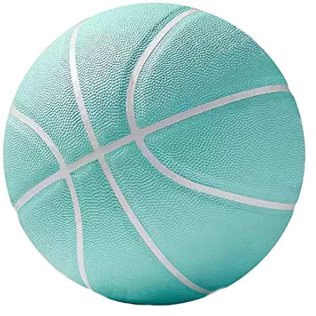 MINDCOLLISION Professioneller Basketball für Erwachsene, Größe 7, feuchtigkeitsabsorbierend und verschleißfest, geeignet für Indoor- und Outdoor-Training und Wettkampf, Tiffany-Grün