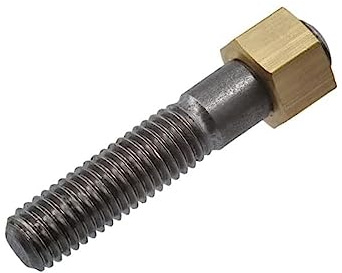 Connect 35415 Brass Nut M10 x 1.5 x 17mm Hex 10pc