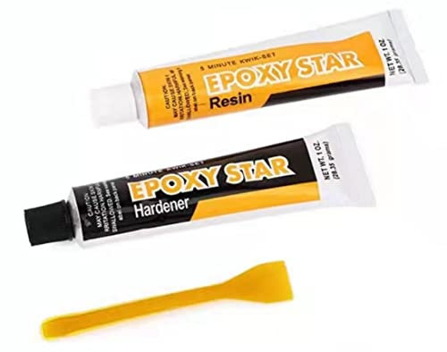 Epoxy Glue Resin Fast Set 57g Repair Adhesive 2Part Strong Bond Wood Metal Glass Plastic