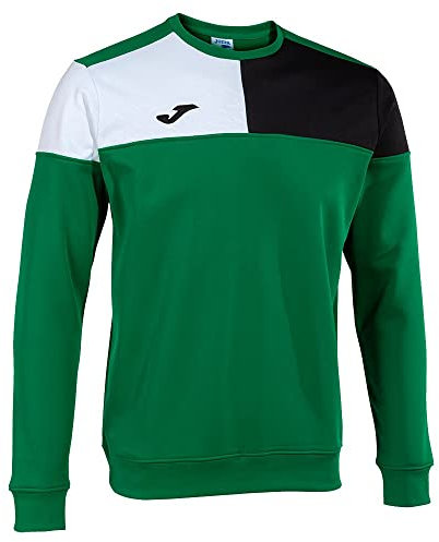 Joma Felpe Uomo Crew V Verde Nero Bianco