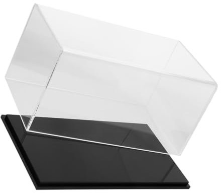 HOOTNEE Transparente Vitrine Für Modellautos Aufbewahrungsbox Für Actionfiguren Durchsichtige Vitrine Zum Schutz Von Spielzeugautos Sammelbox Für Figurenmodelle Praktische Modellvitrine Fü