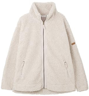 LightHouse Women's Coast Polyester Bonded Fleece - Ladies Warm Funnel Neck Top - Irish Cream Marl - 12