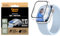 PanzerGlass Hard Case per Apple Watch 2024 42mm Trasparente, Proteggi Schermo in Vetro Temperato, Design Slim Bumper Protezione Completa