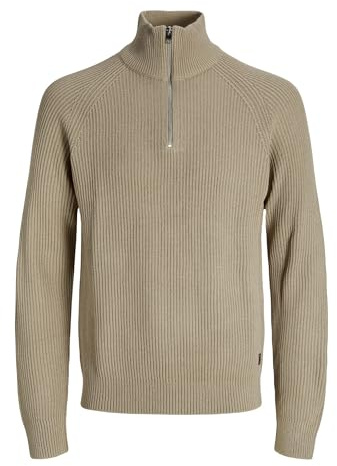 JACK & JONES Jjpannel Knit Half Zip Aw25