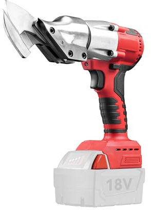 Forbici elettriche senza fili per Milwaukee batteria 18 V, 300 N.m Cesoia per lamiera senza spazzole, max. 2 mm di spessore per lamiera, tappeto, pelle, metallo