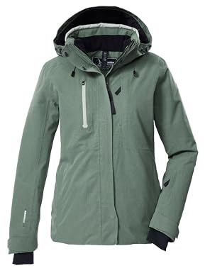 Killtec Damen Ksw 35 Wmn Ski Jckt Skijacke/Funktionsjacke mit abzippbarer Kapuze und Schneefang