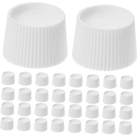PACKOVE 50stücke Ersatzkappen Für Zahnpasta Verschlusskappen Schraubdeckel Zur Einfachen Verwendung Und Sauberhaltung Von Zahnpastatuben