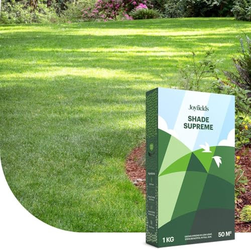 Shade Supreme - Schattenrasen-Samen - 1 kg für 50 m² - Bildet einen dichten Rasen - Verhindert Moosbildung im Rasen - Mit Beschichtung für optimale Keimung