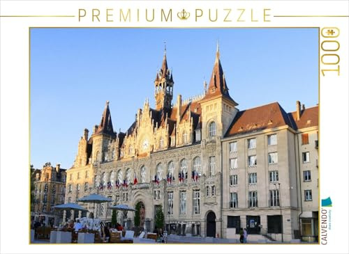 Puzzle · Charleville-Mézières, Rathaus | Doppelstadt im Nordosten Frankreichs · 1000 Teile · Lege-Größe 64 × 48 cm · CALVENDO Puzzle