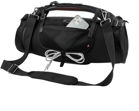 Für JBL For Boombox 3 Schutzhülle mit Schultergurt, tragbar und passgenau für Boombox 1 und 2, inklusive Aufbewahrungstasche für kleines Zubehör, Wärmeableitungsmaterial