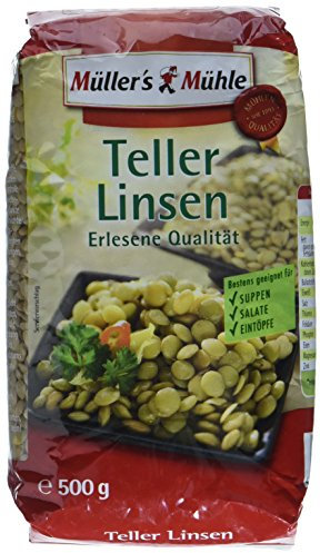 Müller's Mühle Teller-Linsen, 500 g