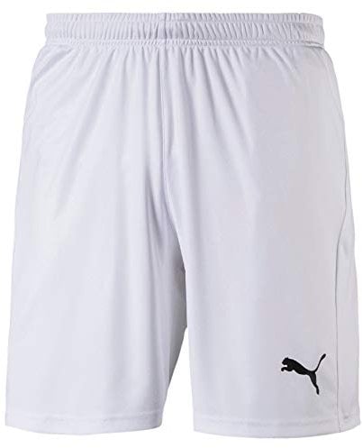 PUMA Hombre Pantalones Cortos, Puma White-puma Black, S