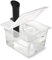 EVERIE Récipient sous vide EVC-12 de 12 litres avec couvercle rabattable à charnière compatible avec Anova Nano ou AN500-US00 ou Anova Pro 3.0, convient également aux pots instantanés