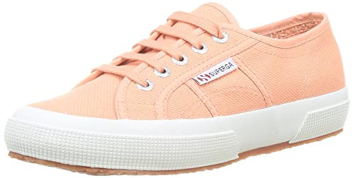Superga 2750-cotu Classic, niedrige Turnschuhe, Unisex-Erwachsene, Orange Peach Lt Coral, 36 EU