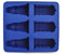 PiniceCore Silikon Eiswürfel Tray Doktor, Der Dalek & Tardis Eisfach Candy Jello Schokoladenform Küchenwerkzeug 14 * 15 cm
