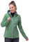 33,000ft Damen Softshelljacke Wasserdichte Winddichte Funktionsjacke Atmungsaktive Übergangsjacke Leichte Fahhradjacke mit Kapuze Windbreaker zum Laufen, Radfahren, Wandern，Grün 40