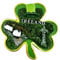 Lucky Clover Ireland Refrigerator Magnet Travel Souvenir Fridge Decoration 3D Magnetic Sticker Hand Painted Craft Collection