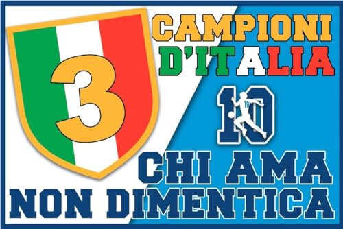 Flagge NAPOLI SCUDEktTO - WER LIEBT NICHT VERGESSEN, Diego 10, AUSGEZEICHNETE Qualität!!! (100_x_150_cm)