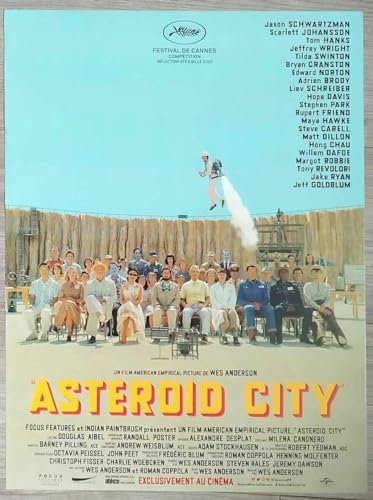 Générique Astroid City Original Kinoposter (Klein 53 x 39 cm Rolle) 2023 Wes Anderson Scarlett Johansson
