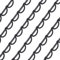 BENECREAT 1m/1.1 Yard Black Corset Loops for Corset Lacing, 1-1/8 Inch(28mm) Dress Back Satin Webbing Corset Back Interchangeable Zipper for Craft Wedding Accessories, Prom Dresses, Formal Dresses