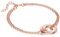 MYKA – Personalisiertes Russisches Ring-Armband mit Inschriften – individuelles Geschenk für Sie, Frauen – zierliches Geschenk für Weihnachten, Muttertag (750er rosé vergoldetes 925er Sterlingsilber)