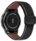 MroTech 22mm Bracelet Galaxy Watch 46mm Compatible avec Samsung Gear S3 Frontier/Galaxy Watch3 45mm,Bracelet Cuir Véritable Remplacement pour Huawei Watch GT2 46 mm Bande Magnétique,Cuir de Veau Noir