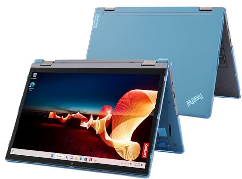mCover Nur kompatibel mit Lenovo ThinkPad L13 / L13 Yoga Gen 3 / Gen 4 Windows Notebook-Computern (2023–2024, 33,8 cm (13,3 Zoll) (nicht für andere Lenovo-Modelle) – Aqua