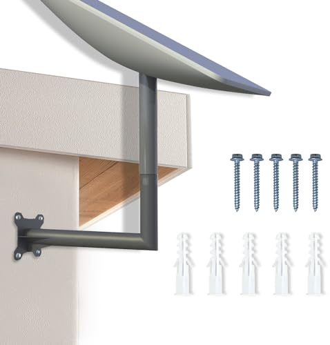NEWHE Starlink Support mural long, kit satellite Internet compatible avec Dishy V2, installation rapide