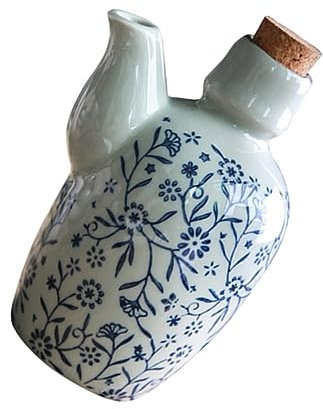 LABRIMP Botella De Cerámica Para Condimentos y Salsa De, Capacidad Pequeña, Material Cerámico Resistente, Diseño Portátil, Para Restaurantes y Uso Doméstico