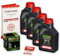 Öl & Ölfilter für Honda CBF 600, 2004-2007 (PC38), Ölwechsel Set 10W-40 ESTER Motoröl + HiFlo Filter + Dichtring(e)