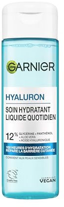 GARNIER Hyaluron Barrier Repair - Soin Visage - Hydrate & Répare - 100H D'Hydratation - Glycérine, Acide Hyaluronique & Aloe Vera - Vegan & Cruelty Free - Peaux Déshydratées - Homme/Femme - 120 ml