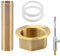 Rubinetto allungato, prolunga per rubinetto, altezza 10 cm, con tubo filettato, prolunga per rubinetto con tubo filettato, fissaggio per rubinetti