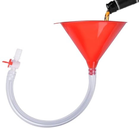 Beverage Funnel, Drinking Funnel With Sealing Valve, Outdoor Beers Chug, Leak-Proof Sealing Valve, Flexible Drinking Hose, 20.4x16.5cm For Students, Teens, Men, Women, Couples