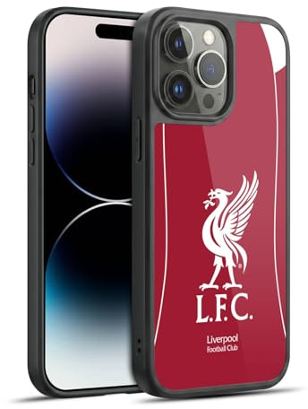 Head Case Designs Officially Licensed Liverpool Football Club Home 2025/26 Kit Gel Armour Case [Military Grade Protection] Compatible With Apple iPhone 14 Pro Max
