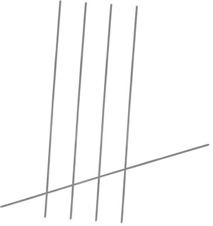 MAGICLULU Hitzebeständiger Wolframdraht zur Effizienzsteigerung 5 Stück 2mm Durchmesser Brennofenwerkzeug für Keramikschmuck Beim Brennen Geeignet für Töpferbrennöfen