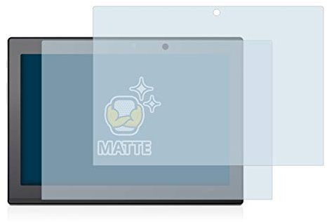 BROTECT Entspiegelungs-Schutzfolie für Lenovo Miix 320 10 (2 Stück) Matte Displayschutz-Folie, Anti-Reflex, Anti-Fingerprint