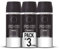 AXE Deodorant Black 150 ml (Paquete de 3)