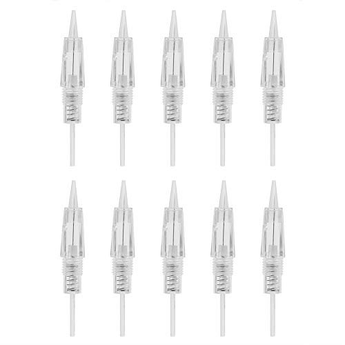 Tattoo Nadeln, Tattoo Nadeln für Lippen und Augenbrauen, 10 Teile/satz Augenbraue Lip Tattoo Patrone Rotary Micro-nadel Einweg Sterile Nadel R1