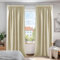 Deconovo Tende Oscuranti Camera da Letto 2 Pezzi, Termiche Isolanti, Tende Coprente e Moderne per Finestre Interni, 140x210 CM (Larghezza x Altezza), Beige