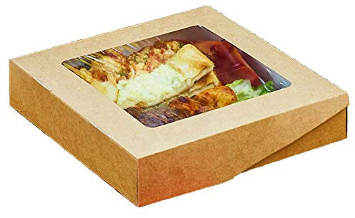 Pack&Cup Essensschachtel SELFBOX Window 1500 ml 50 Stück