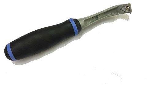 Xcalibur Tooling Raschietto triangolare compatibile con Bahco, Raschietto tascabile con bordi in metallo duro Sandvik 625 + lama triangolare