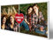 wandmotiv24 Leinwandbild 260 g/m ² - Foto-Collage mit 2 Fotos - Fotogeschenk für die Schwester - Geschenk - Kunstdruck querformat 40x20cm (BxH) - Schwesterherz - M0061