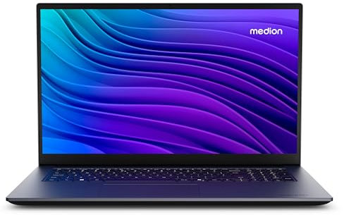 MEDION Avantum 17 E1e 43,9 cm (17,3 Zoll) Full HD Laptop (Core i3-N305, 8GB DDR4 RAM, 512GB SSD, HD Webcam, WLAN, Windows 11 Home)