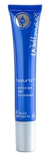 WELLMAXX® hyaluron⁵ perfect eye gel concentrate l Hyaluron Augengel gegen Schwellungen & Trockenheitsfältchen l 5-fach Hyaluronsäure l kühlend l Made in Germany l 20 ml