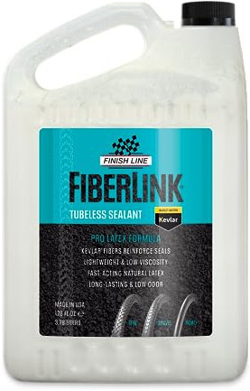 Finish Line Unisex – Erwachsene Reifendichtmittel, weiß, 3,8 l