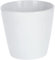 KOTARBAU® Keramik Blumentopf Übertopf ⌀ 16 cm Klassisch Weiß Glatt