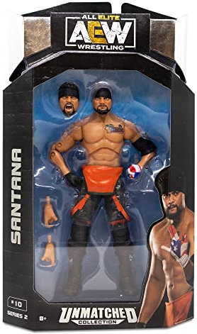 AEW 15,2 cm große unübertroffene Sammelfigur – Santana